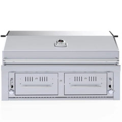 Sunstone 42″ Gas Hybrid Dual Zone Charcoal/Wood Burning Grill – EMCHDZ42-LP