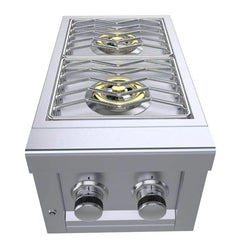 Sunstone  Ruby 13″ Slide in Versa Double Burner – SUN13VDB-LP