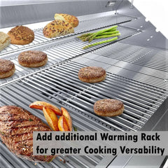 Sunstone 42″ Gas Hybrid Dual Zone Charcoal/Wood Burning Grill – EMCHDZ42-LP