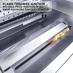 Sunstone Ruby 4 Burner Pro-Sear 36" with Infrared – Ruby4BIR-LP