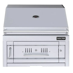 Sunstone 28″ Single Zone 304 Stainless Steel Charcoal Grill - SUNCHSZ28