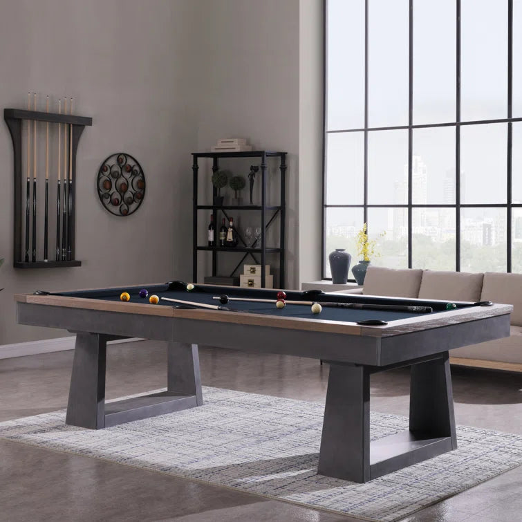 HomeSeason Edin 8ft Slate Pool Table-CVVB1120
