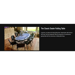 BBO Poker Tables PRESTIGE FOLDING LEG POKER TABLE-2BBO-PRES